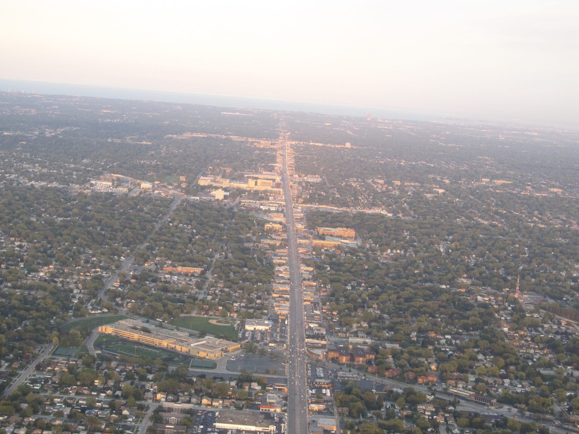 West 95th Street in Oak Lawn